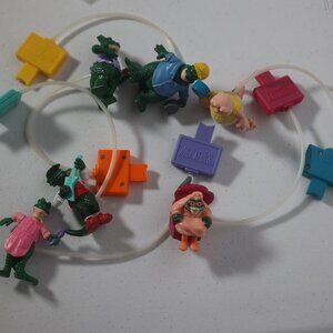 1992 McDonald’s Meal Toys Disney’s Dinosaur TV Show Dino-Motion, Complete Set